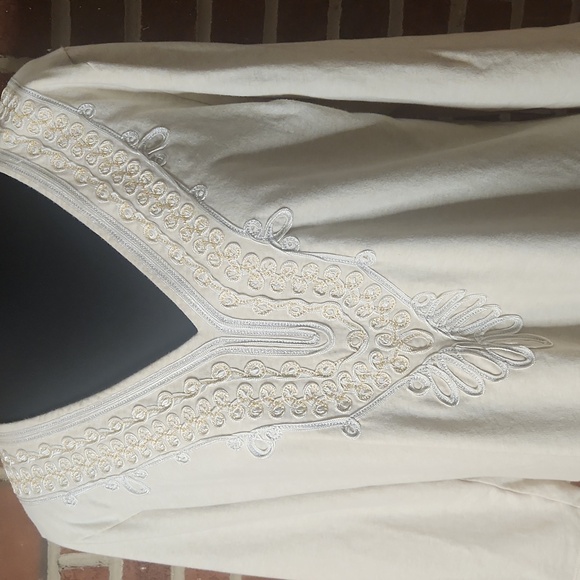 Lily Pulitzer Cream Embroidered Dress, XL - Picture 2 of 6